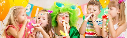 Coloring Party With Clowns Up To 3 Hours